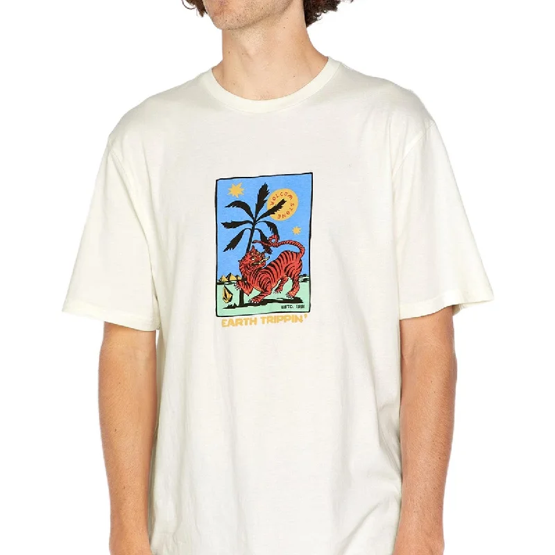 Volcom Tarot Tiger T-Shirt - Off White