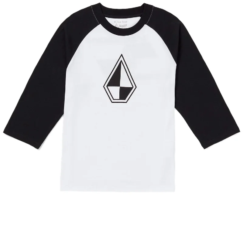 Volcom x Schroff 3/4 Raglan T-Shirt - White