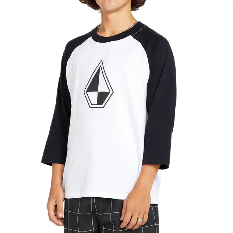 Volcom x Schroff 3/4 Raglan T-Shirt - White