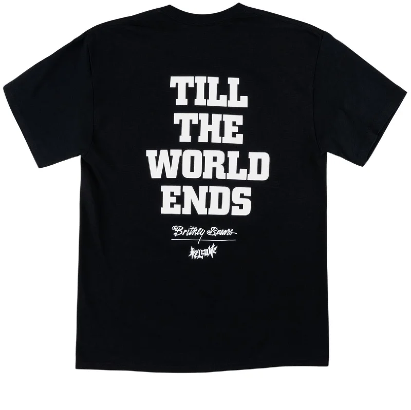 Welcome x Britney World Ends T-Shirt - Black