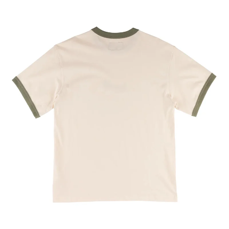 Welcome Detatch Ringer T-Shirt - Bone